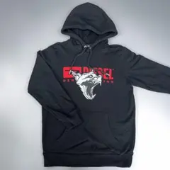 DIESEL ブラック フード付きパーカー Sサイズ