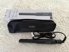 SALONIA ストレートヘアアイロン 15mm ブラック