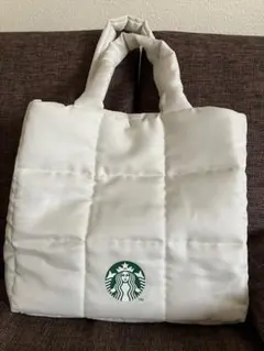 スタバ　A4トートバッグ　ふわふわのサムネイル