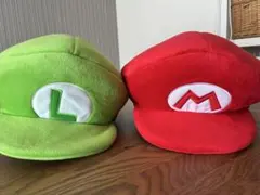 USJ ユニバ マリオとルイージ 帽子セット