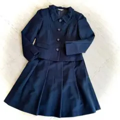 フォーマルスーツ　ネイビー ジャケット&スカート 11号