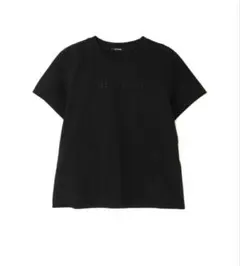ロゴ刺繍JILL STUART ジルエンブロイダリーTシャツ ブラックのサムネイル