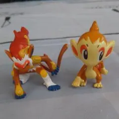 モンコレ ヒコザル、ゴウカザル
