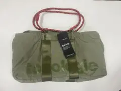 Topologie トポロジー ボストンバッグ 大容量トートバッグ　カーキ Topologie トポロジー ボストンバッグ 大容量トートバッグ