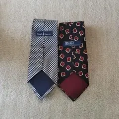 Ralph Lauren & Polo ネクタイ 2本セット