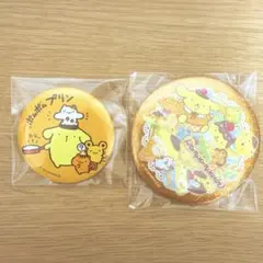 ポムポムプリン　缶バッジ