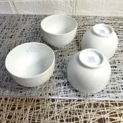 白山陶器　湯飲み4個セット