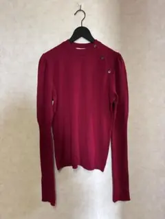 PAUL & JOE ワインレッド 長袖ニットのサムネイル