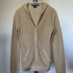 ラルフローレン ゴルフ ゴールドラメニットパーカー M ゴールド金具　訳ありのサムネイル