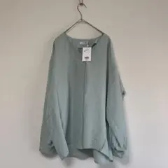 【新品タグ付き】レプシィム　LEPSIM 長袖　ブラウス　Ｖネック