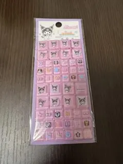 サンリオ　ボンボンドロップシール　クロミ