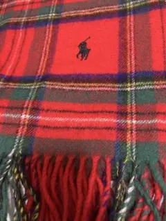 Ralph Lauren タータンチェック ストール 膝掛け