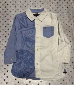 TOMMY HILFIGER 長袖シャツ XXS 90cm キッズ　男の子