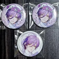 にじさんじ 3SKM 2nd Anniversary 榊ネス 缶バッジ2種 3点