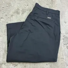 UniFirst　ワークパンツ　W35 L30　グレー　無地　古着　ストレートのサムネイル