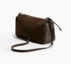 H&M スモールショルダーバッグ ブラウン 新品未使用のサムネイル
