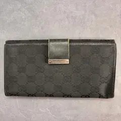 Gucci GG Canvas Long Continental Wallet