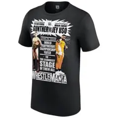 ジェイ・ウーソvs グンター Tシャツ Lサイズ WWEレッスルマニア41