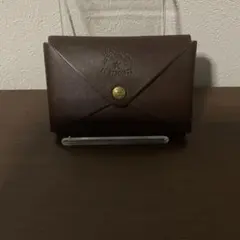 ☆開店セール☆ 新品未使用 美品 イルビゾンテ レザー ロゴ 名刺入れ