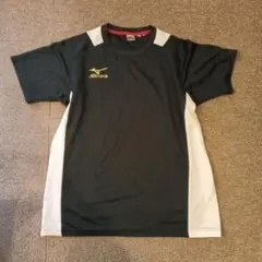 Mizuno スポーツTシャツ 黒/白