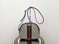 【美品】 GUCCI オフィディア マーモント シェリーライン 3つ折り　訳有 鑑定済】グッチ オフィディア ショルダーバッグ マーモント