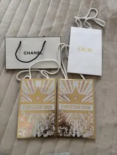 DIOR CHANEL ショッパーセット