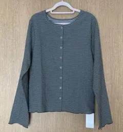 ユナイテッドアローズ　ボーダー　カーディガン