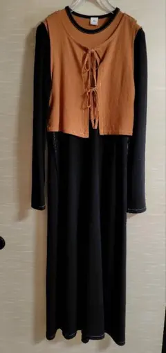 I.S イッセイスポーツ長袖ワンピース