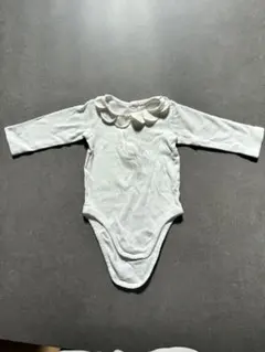 【jacadi】襟付きボディ67cm 6M ホワイト