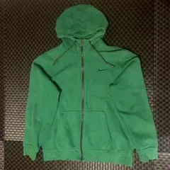 Nike フルジップパーカー XL グリーン