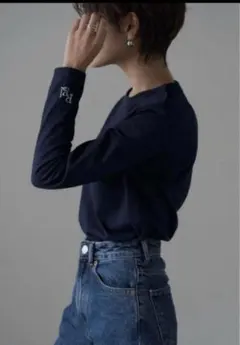 regleam 新品 ロゴTシャツ　Sブラック ロンT Tシャツの通販｜regleam