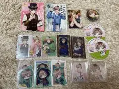 A3! 皆木綴 アニメイト特典キラキラカード アニカフェコロッタ ビーズログ缶バ