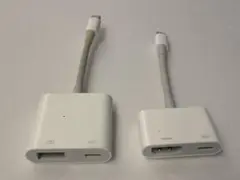 値下げLightning HDMI Lightning USB アダプターセット