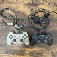ps1 PlayStation 2 コントローラー 2個セット