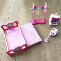 メルちゃん　べッド 掃除機 洗濯セット