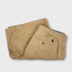 【は】00s 古着 POLO ラルフローレン コットン ショートパンツ W34のサムネイル