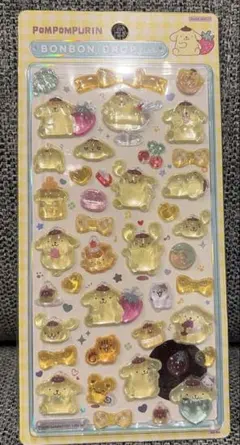 ボンボンドロップシール　サンリオ　ポムポムプリン　正規品