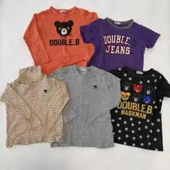 DOUBLE.B トップス 5点セット