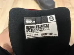 Burton Youth Grom スノーボードブーツ 子供用　20センチ