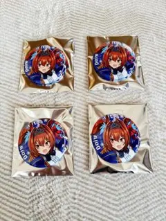 ウマ娘プリティーダービー 熱血ハチャメチャ大感謝祭 缶バッジ　ダイワスカーレット