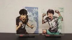 一番くじ ハイキュー 歓喜の鼓動～ アクリルスタンド 影山飛雄 及川徹