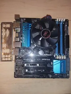 ASRock H97M Pro4 マザーボード 本体 CPUクーラー付き