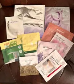 韓国コスメ　フェイスマスク・パッド・パッチ　計10点