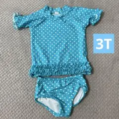ラッフルバッツ 水着 3T 水玉