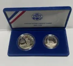 ☆アメリカ造幣局☆自由の女神☆記念2枚セット☆1986年発行☆美品☆ 2025年最新】1986 自由の女神の人気アイテム - メルカリ
