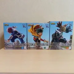 僕のヒーローアカデミア XrossLink 緑谷出久 爆豪勝己 轟焦凍 3点