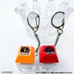 VERSUS×GIGO オリジナルロゴ入り キーキャップキーホルダー CR