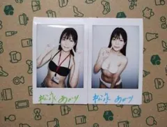 松永あかり 直筆サイン入りチェキ DVD特典 - メルカリ