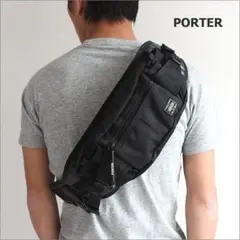 激美品　ポーター　ヒート　2way ショルダー　バッグ　ウエスト　ポーチ　旅行