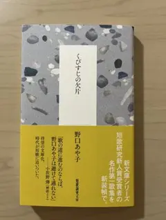 「くびすじの欠片」　野口あや子 文庫版